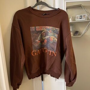 UO gaugin crewneck sweatshirt